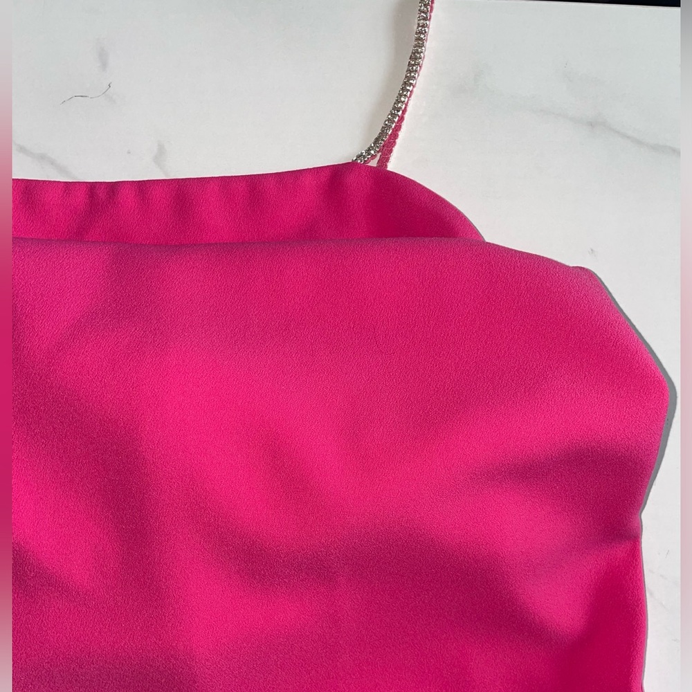 Revolve NBD Hollywood & Vine Mini Fuchsia Pink Embellished Dress - Picture 15 of 15